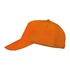 Kép 3/4 - Vászon baseball sapka, 5 panel