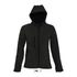 Kép 1/3 - REPLAY WOMEN’S HOODED SOFTSHELL
