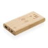 Kép 6/6 - Bambusz 8000 mAh 5W-os vezeték nélküli töltős powerbank
