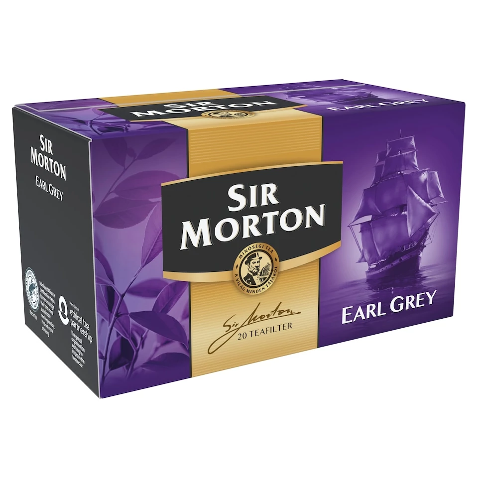 Sir Morton Earl Grey fekete tea keverék bergamott ízesítéssel 20 filter 30 g