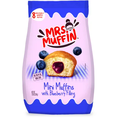 Mrs. Muffin 200g Áfonyalekvár töltelékkel