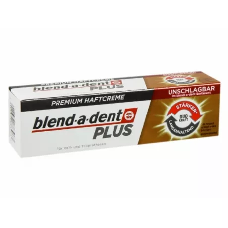 Blend-a-dent Plus Dual Power Műfogsorragasztó, 40 g