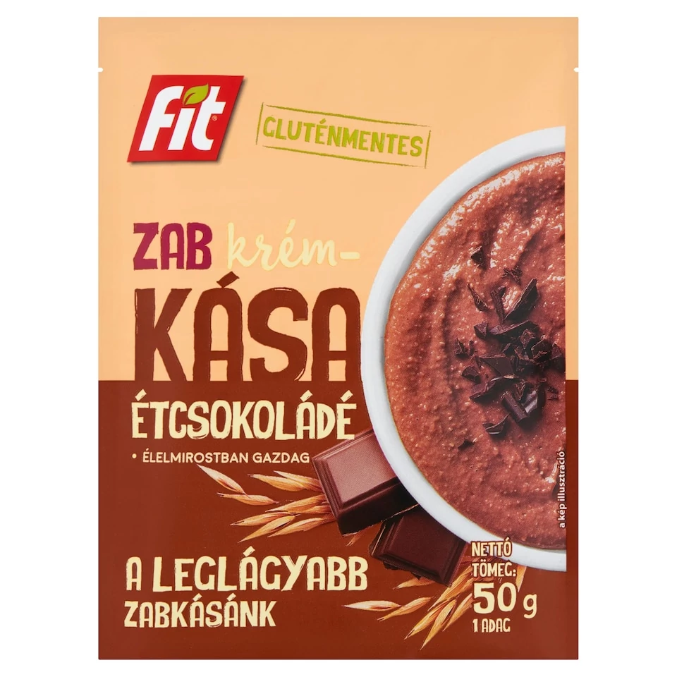 Fit zab krém-kása 50g étcsokoládé (GLM)