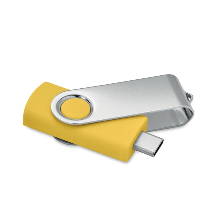 COLODRI - 16GB 3.0 USB pendrive C-típusú    MO1401 - Sárga