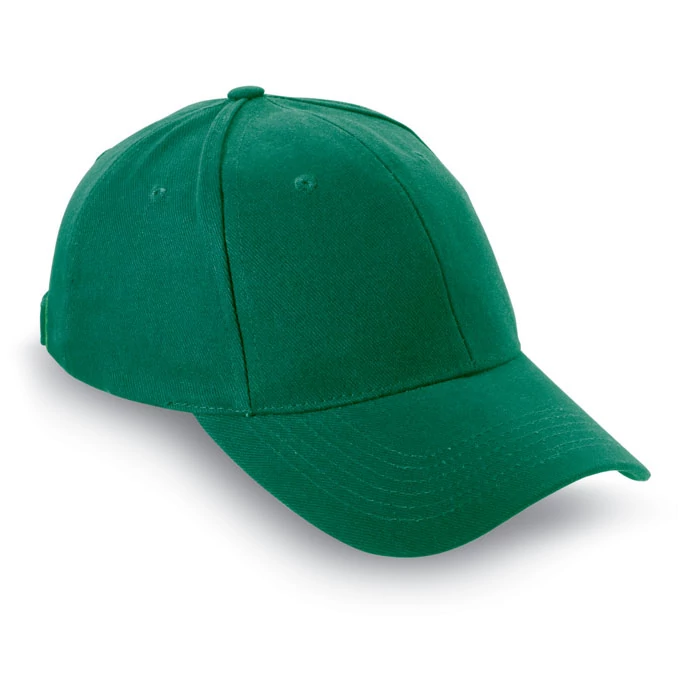 NATUPRO - 6 paneles baseball sapka - Zöld