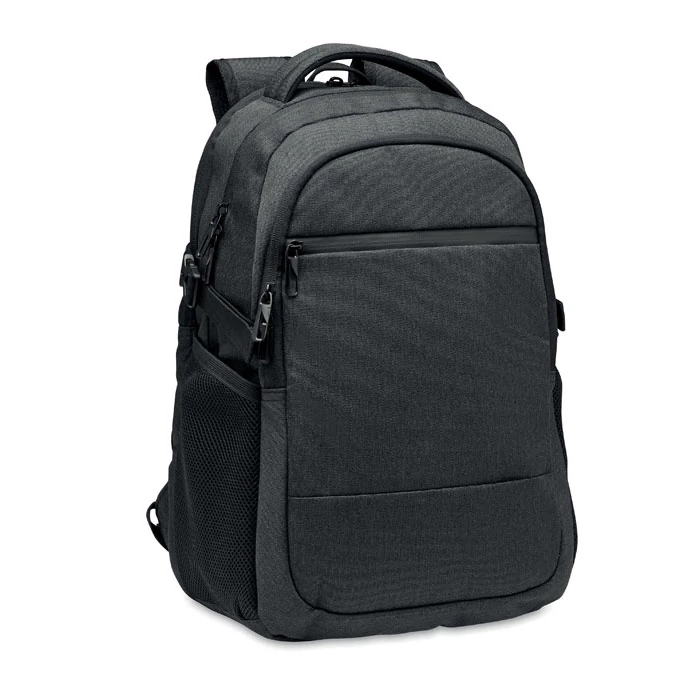 HANA - 600D RPET laptop hátizsák - Fekete