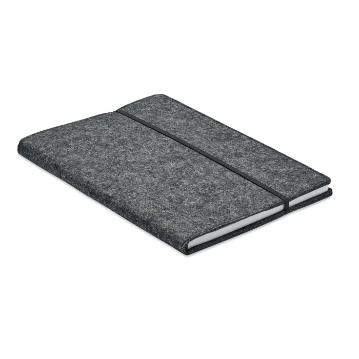 FELTBOOK - A5 RPET filc jegyzetfüzet - Kőszürke
