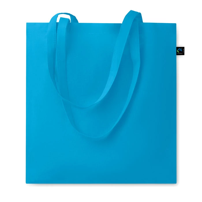 OSOLE COLOUR - Fairtrade bevásárlótáska 140 g - Türkiz