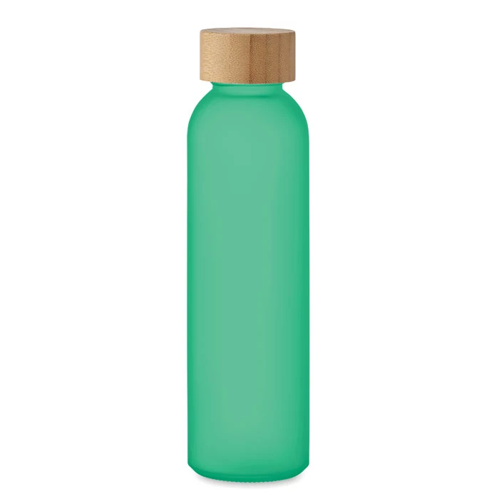 ABE - Matt üveg palack 500 ml - Áttetsző Zöld