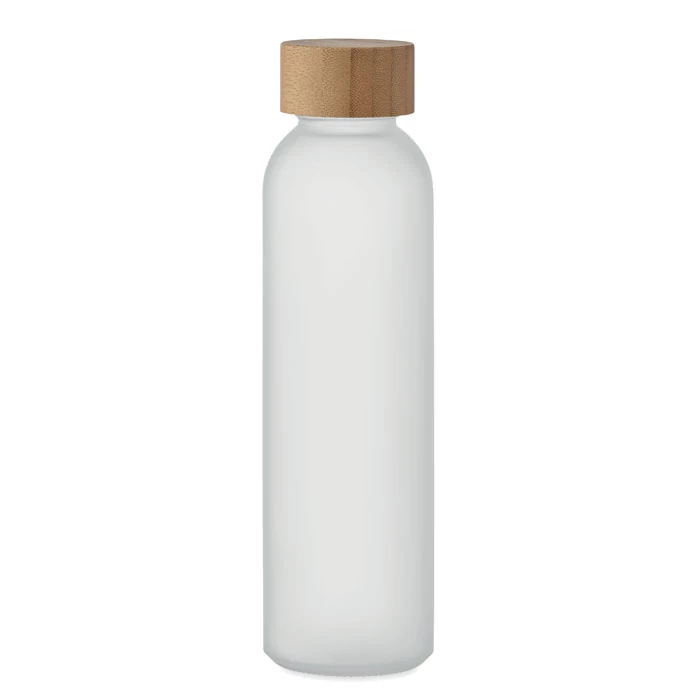 ABE - Matt üveg palack 500 ml - Áttetsző Fehér