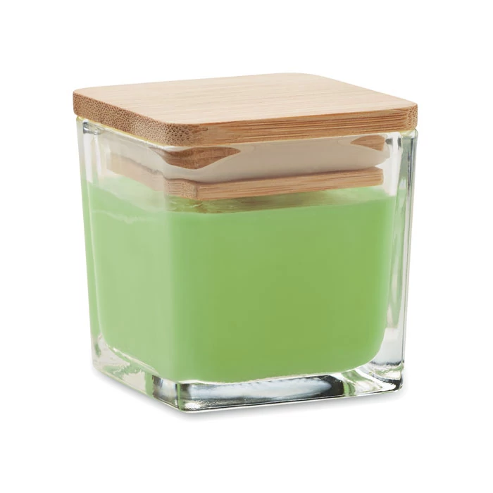 PILA - Négyzet alakú illatgyertya 50g - Lime