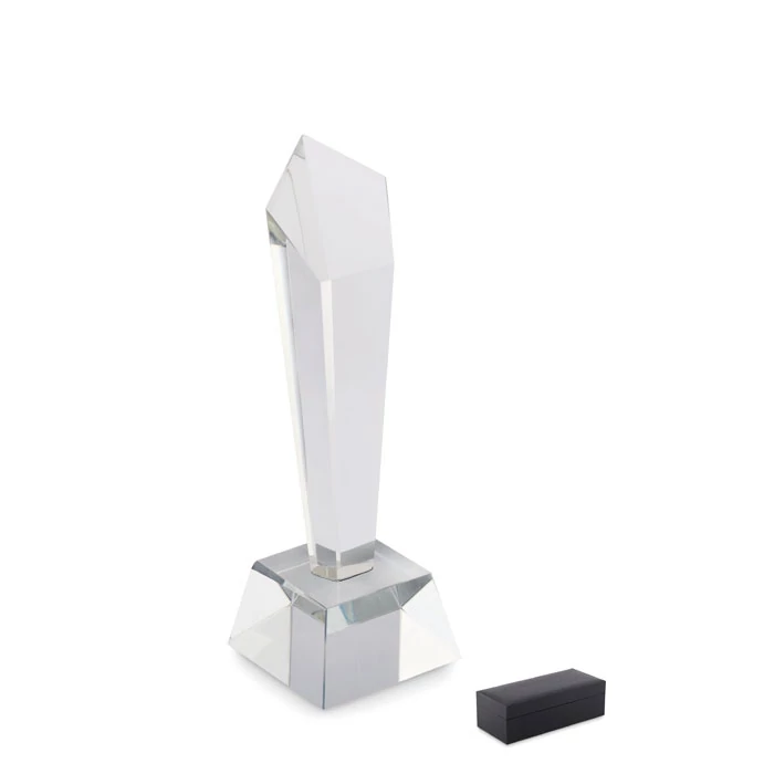 DIAWARD - Kristály díj ajándékdobozban - Áttetsző