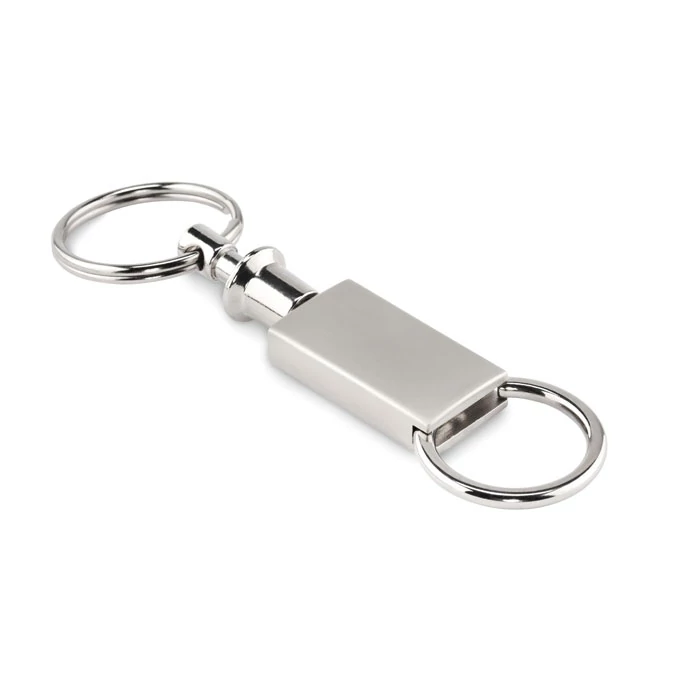 KEYSPLIT - Szétszedhető kulcstartó - Matt Ezüst