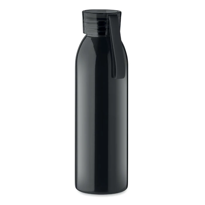 BIRA - Rozsdamentes acél palack 650ml - Fekete