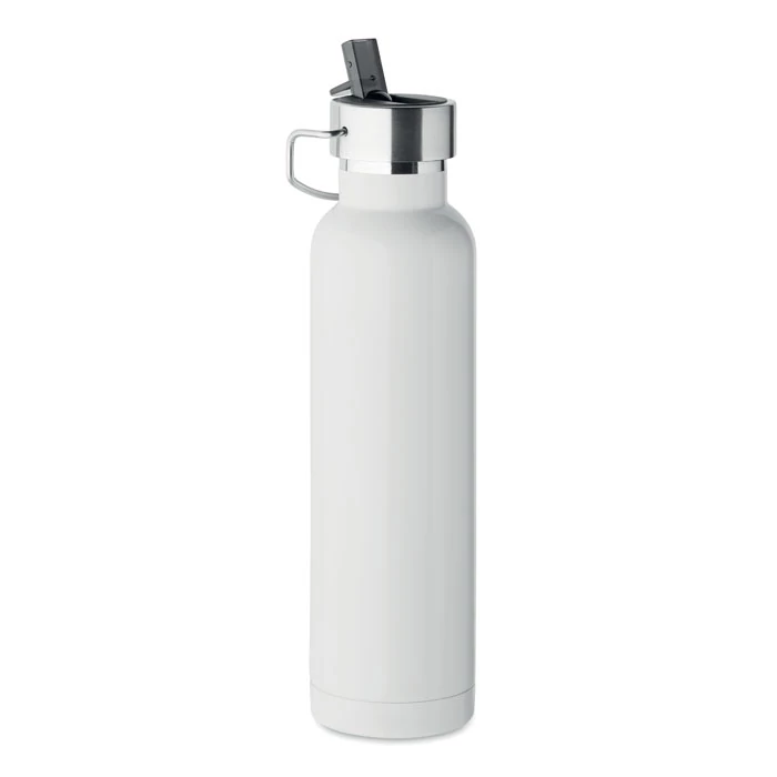 RIFLOW - Duplafalú termoszpalack 660 ml - Fehér