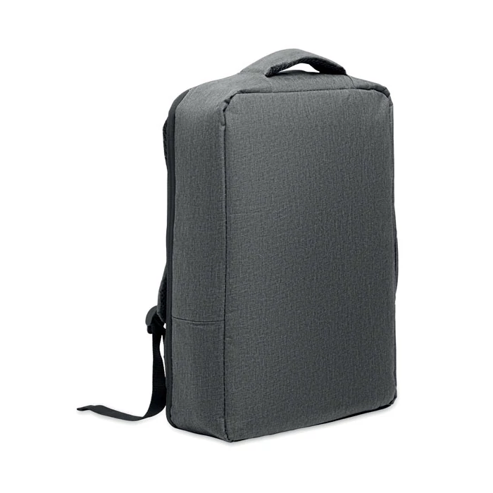 LAUGAR - Vékony 15colos laptop hátizsák - Kőszürke