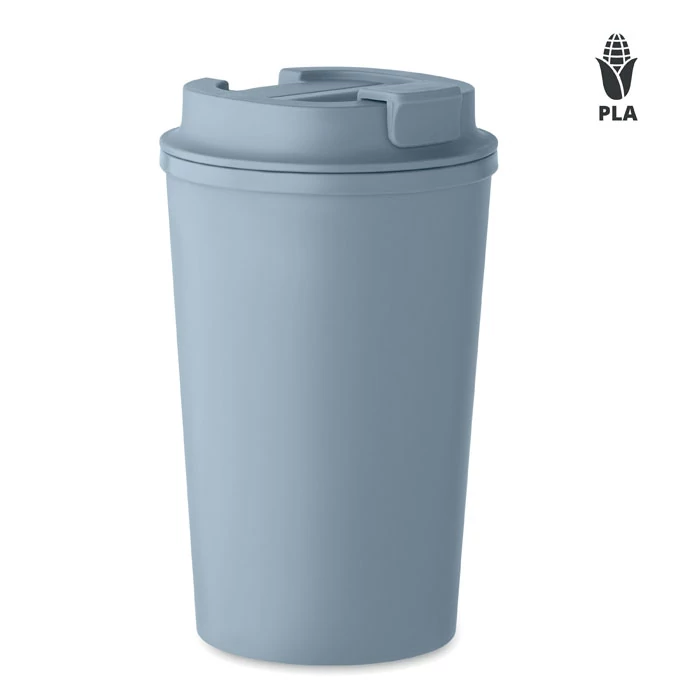 BEIBAKU - PLA duplafalú pohár 350 ml - Petrolkék