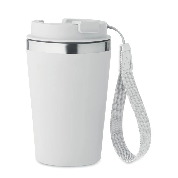TOPAZ - Duplafalú pohár 350 ml - Fehér