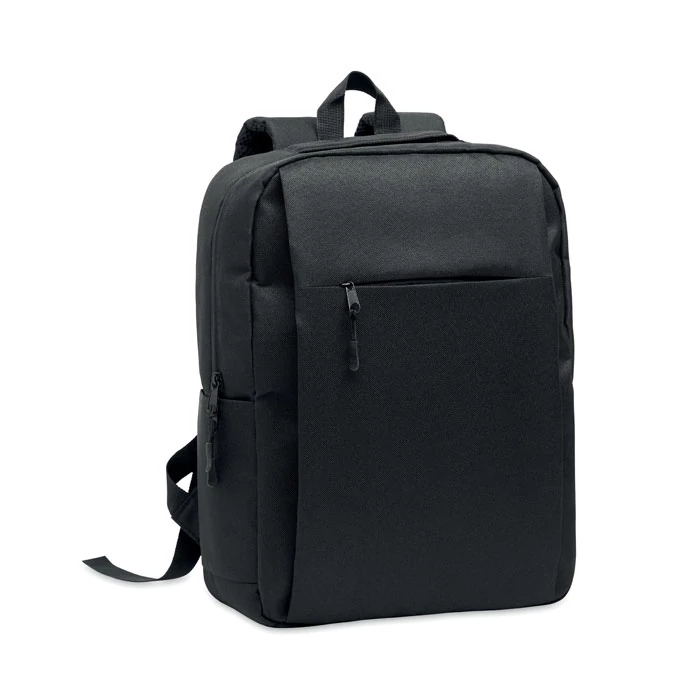 AKRAOS - RPET 15 colos laptop hátizsák - Fekete
