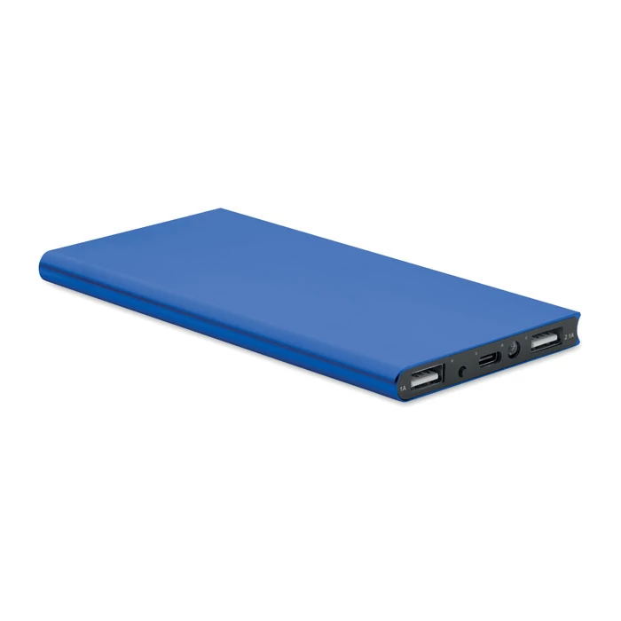 POWERFLAT8C - 8000 mAh powerbank akkumulátor - Királykék