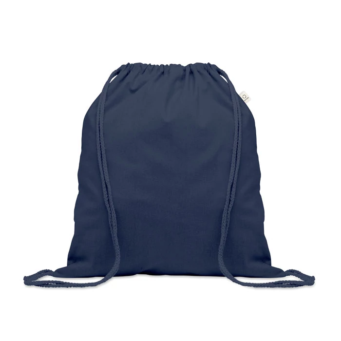 CABETRI COLOUR - Újrah. 140g húzózsinóros táska - Kék