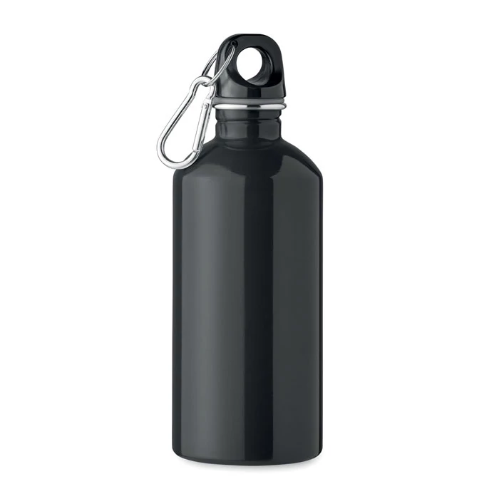 REMID MOSS - Újrah.rozsdam.acél palack 500ml - Fekete