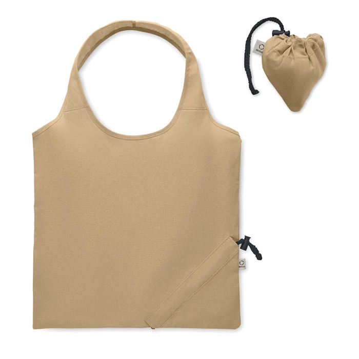 CARRIE COLOUR - Összeh. bevásárlótáska 140g/m² - Khaki