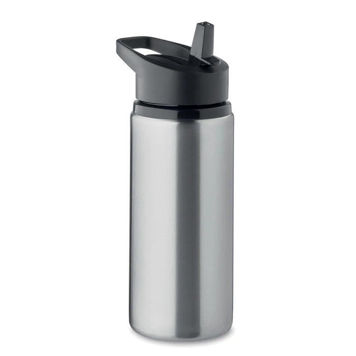 SPOT - Szimplafalú palack 500 ml - Matt Ezüst