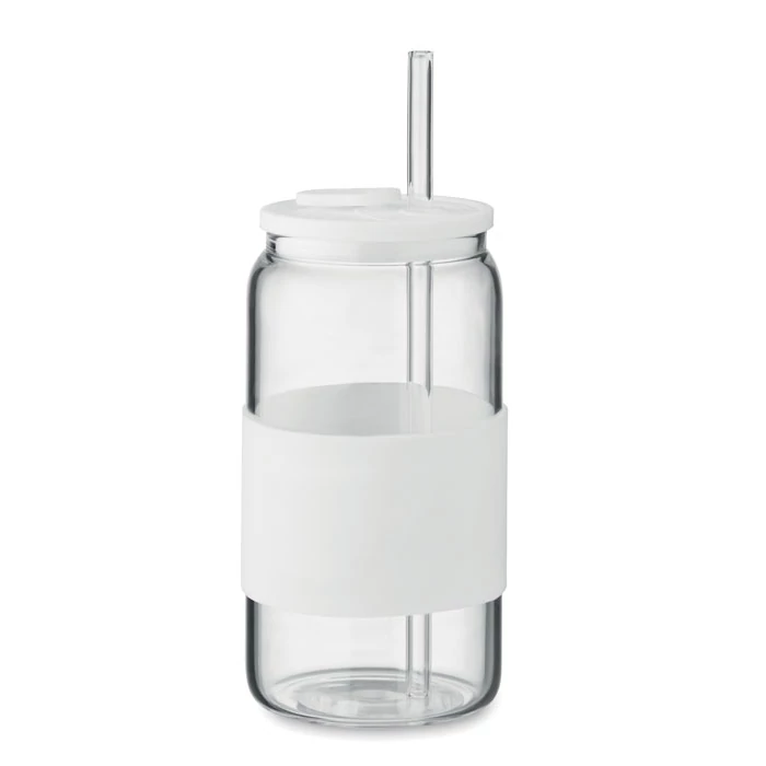 BOROSIP - Boroszilikát pohár 550 ml - Fehér
