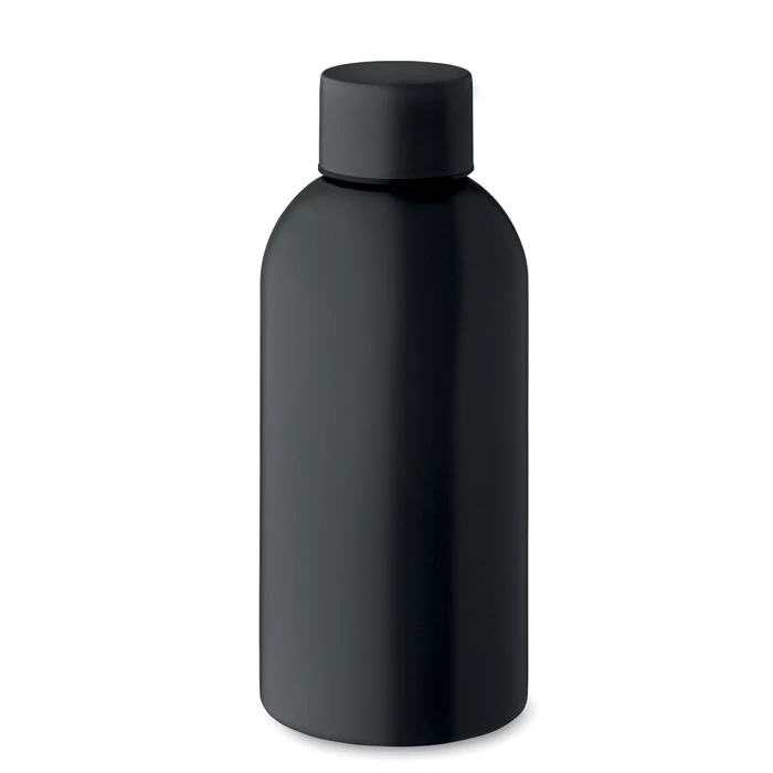 ATHENA MID - Szimplafalú palack 500 ml - Fekete