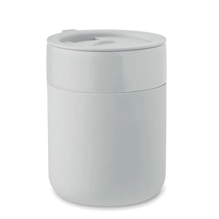 QERAM - Kerámia pohár 330 ml - Fehér