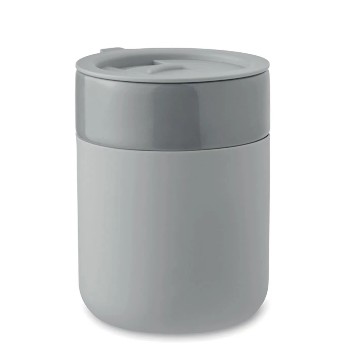 QERAM - Kerámia pohár 330 ml - Szürke