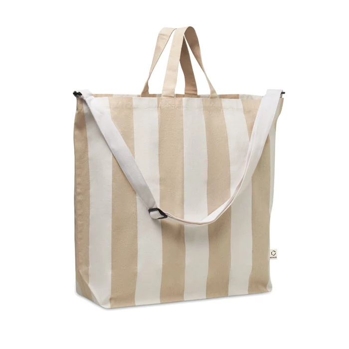 LAGUNA - Extra nagy strandtáska 280g/m² - Fehér