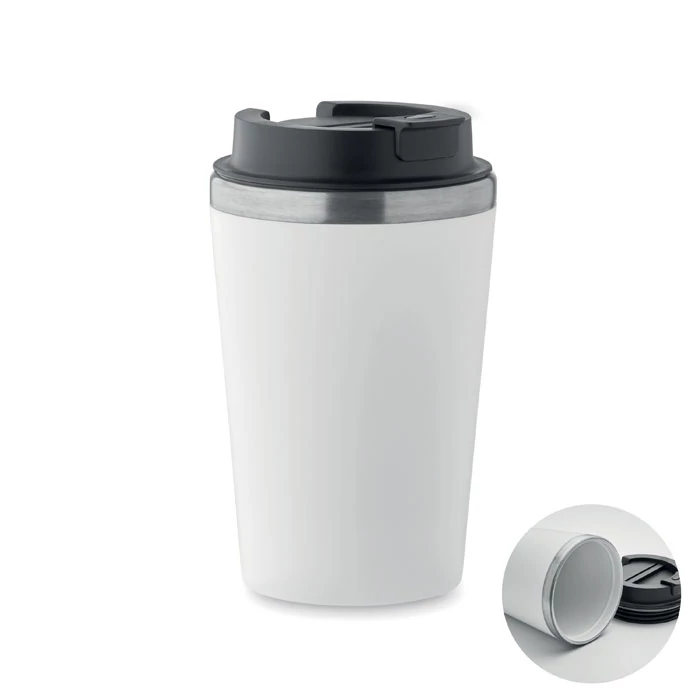 BLERM - Pohár kerámia bevonattal 350ml - Fehér
