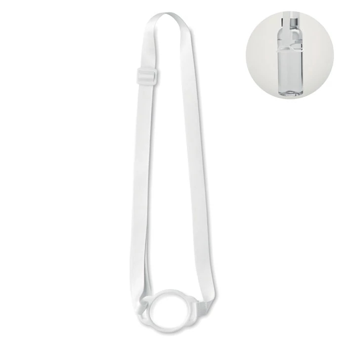 LANCUP - Nyakpánt pohártartóval Ø 6 cm - Fehér