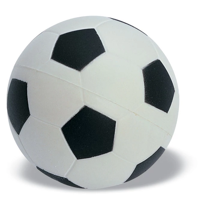 GOAL - Focis stresszoldó labda - Fehér/fekete