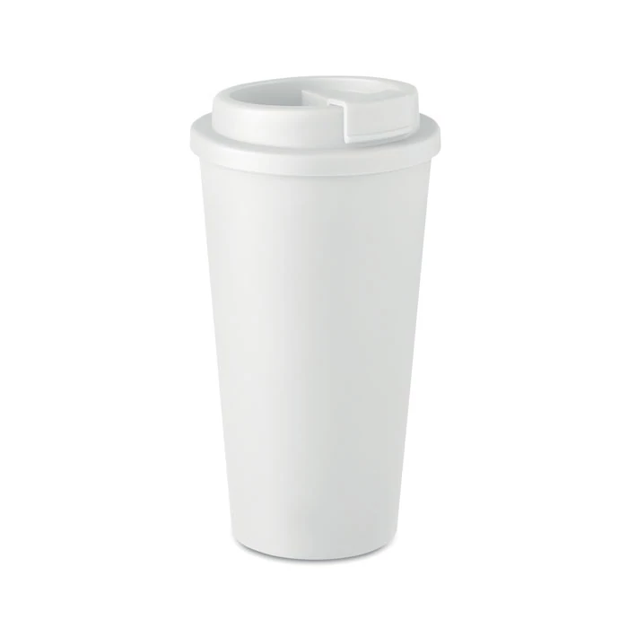 TUESDAY - Duplafalú pohár 450 ml - Fehér