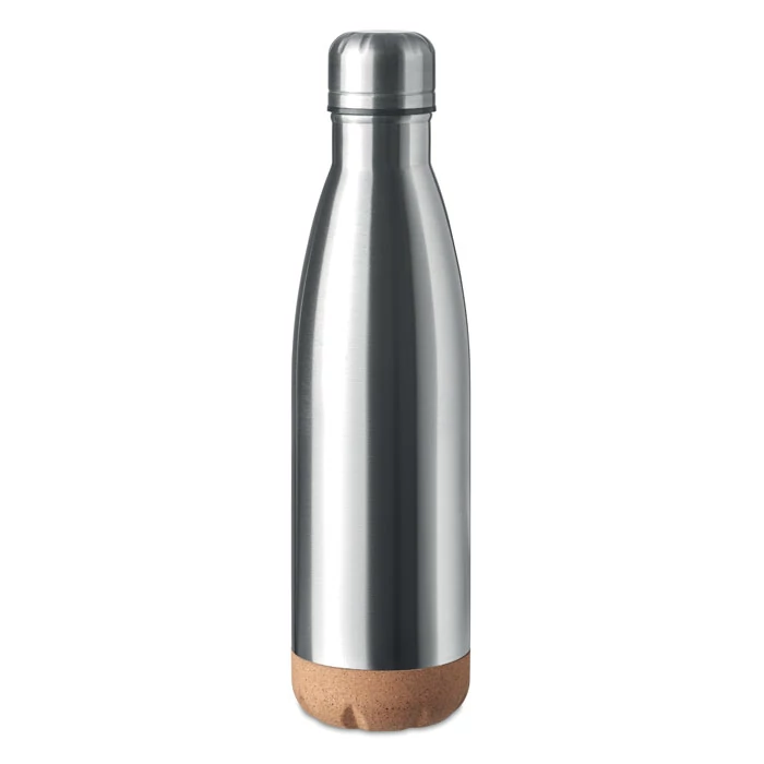 ASPEN CORK - Duplafalú palack 500 ml - Matt Ezüst