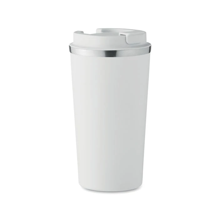 BRACE + - Duplafalú pohár 510 ml - Fehér