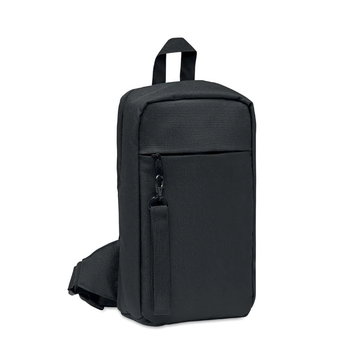 CEBAG - 600D RPET keresztpántos táska - Fekete
