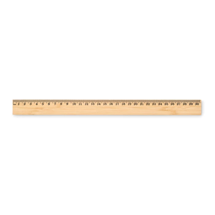 BARIS - 30 cm-es bambusz vonalzó - Fa