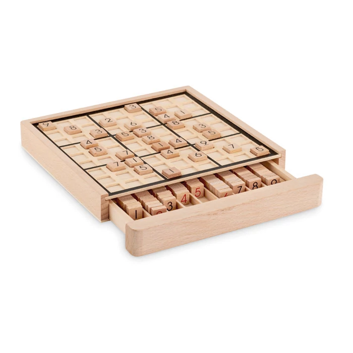 SUDOKU - Fa sudoku társasjáték - Fa