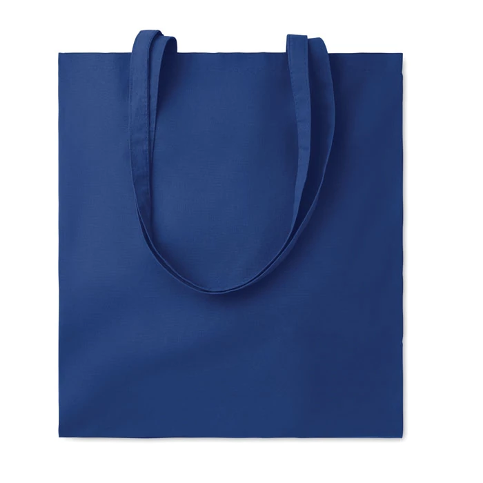 TURA COLOUR - Biopamut bevásárlótáska, 180 g - Kék