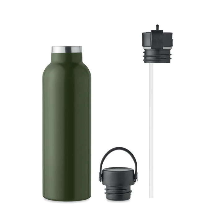 BOALI - Duplafalú palack 700 ml - Sötétzöld