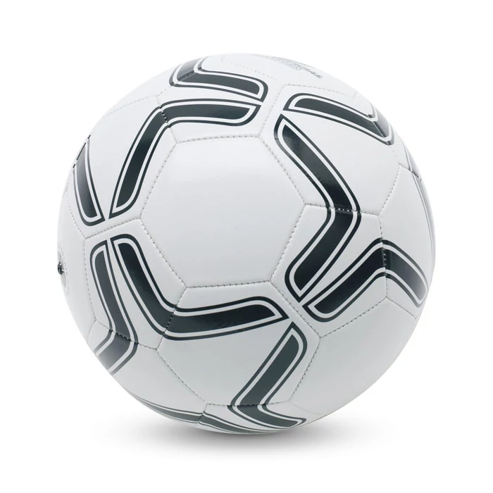 SOCCERINI - PVC futball labda 21,5cm - Fehér/fekete