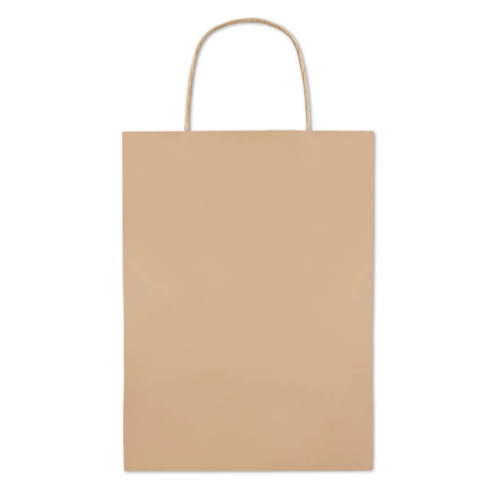 PAPER MEDIUM - Köz. papír ajándéktasak 150 g - Bézs