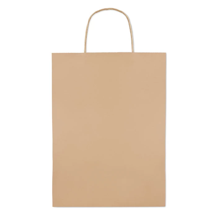 PAPER LARGE - Nagy papír ajándéktasak 150 g - Bézs
