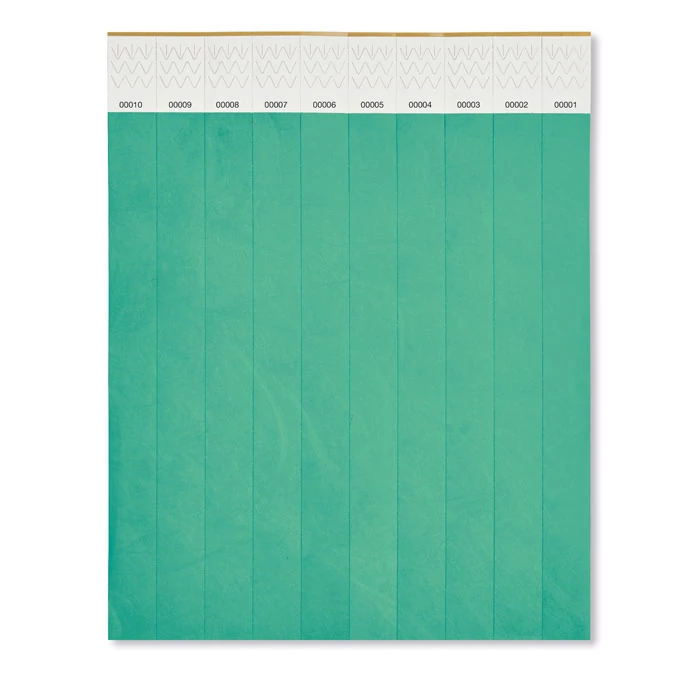 TYVEK - Tyvek® rendezvény karszalag ív - Türkiz