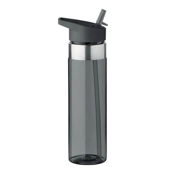 SICILIA - Tritán kulacs, 650 ml - Áttetsző Szürke