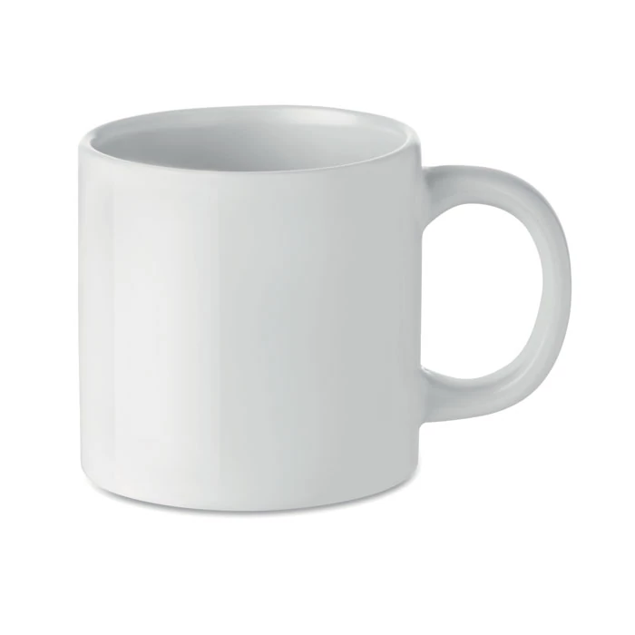 MINI SUBLIM - Szublimációs bögre, 200 ml - Fehér
